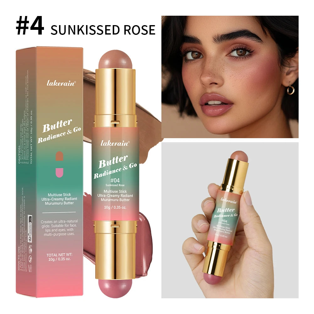 Lakerain Butter Radiance & Go Dual-Ended Multi-Use Makeup Stick