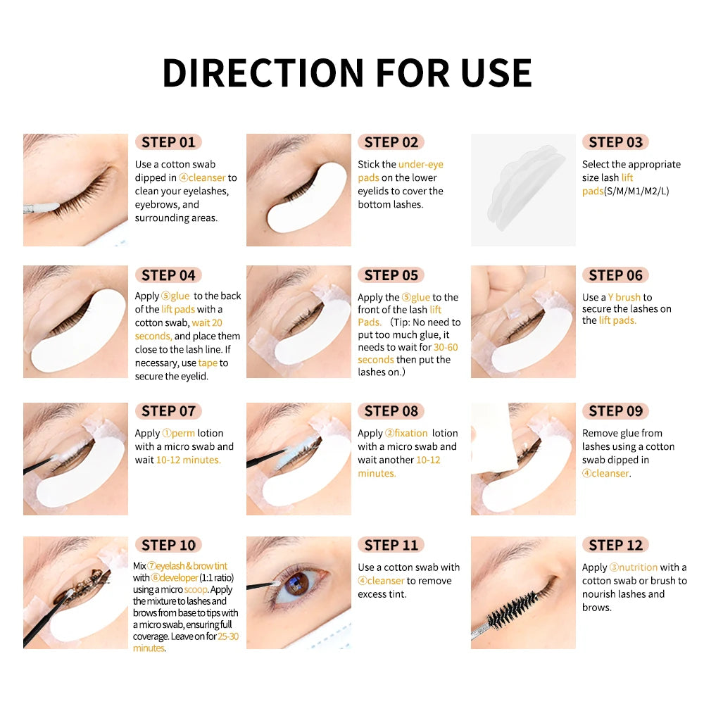 Lash Lift, Brow Lamination & Tint Kit
