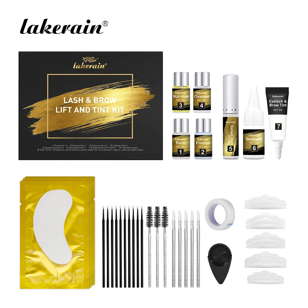 Lash Lift, Brow Lamination & Tint Kit