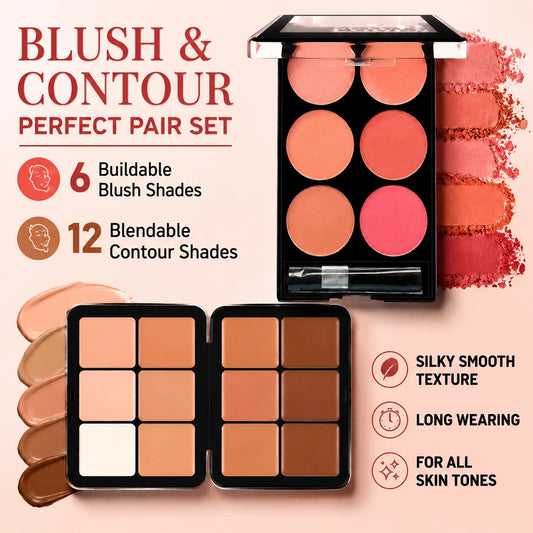 CARLA SECRET 6-Color Blush Palette