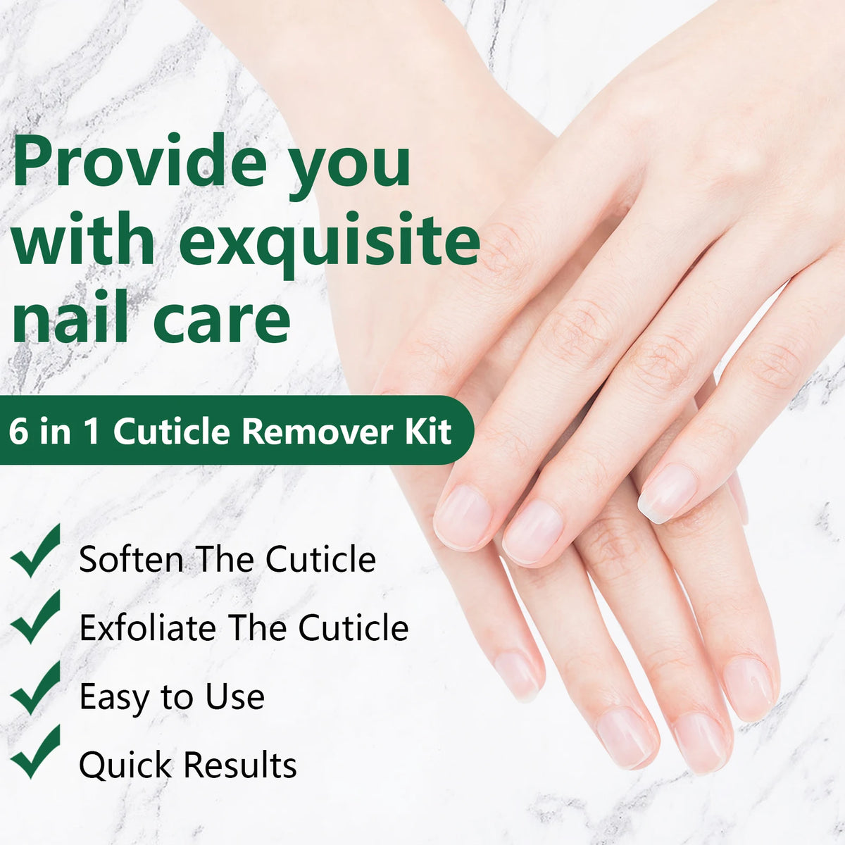 6-in-1 Cuticle Care Manicure & Pedicure Kit