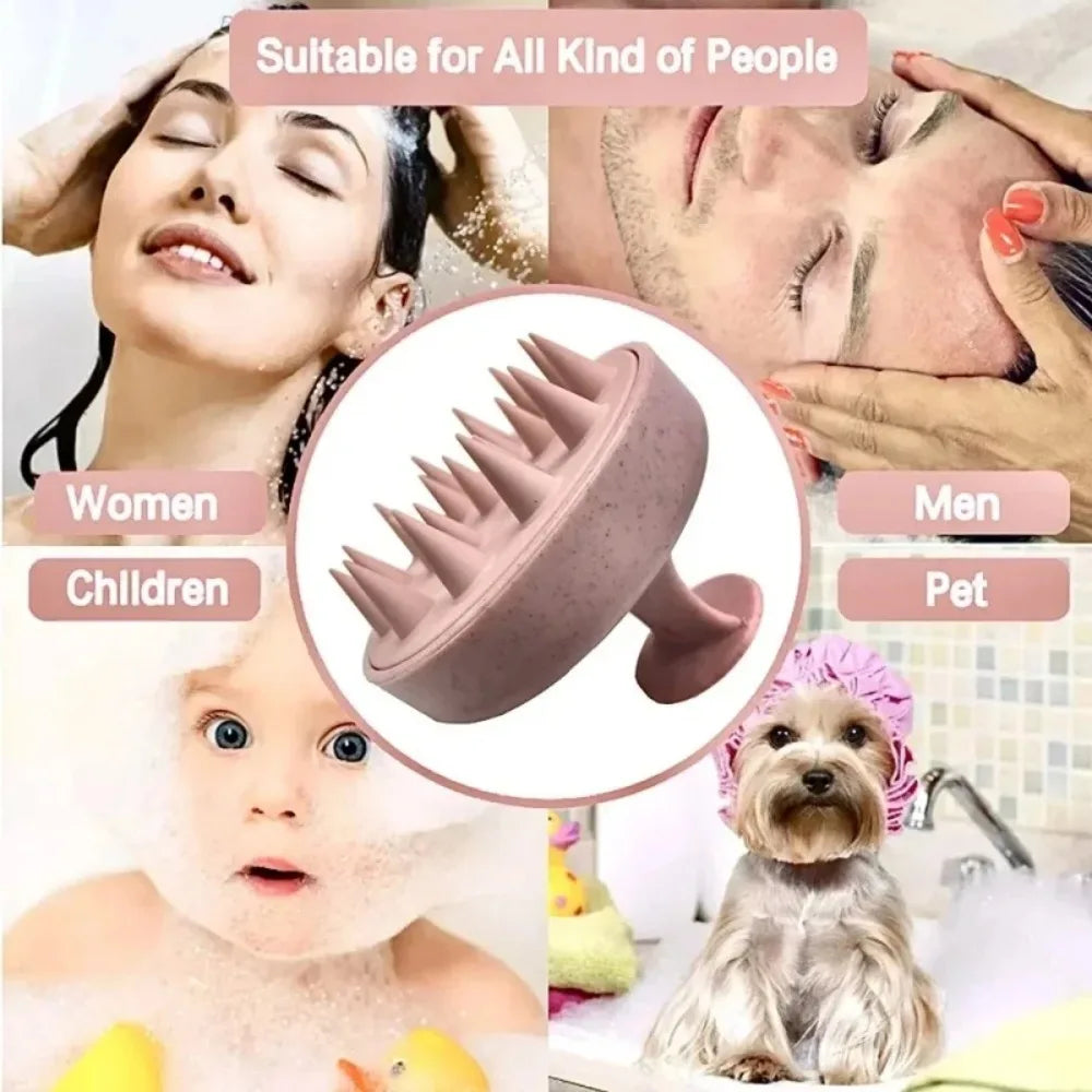 Silicone Scalp Massage Brush