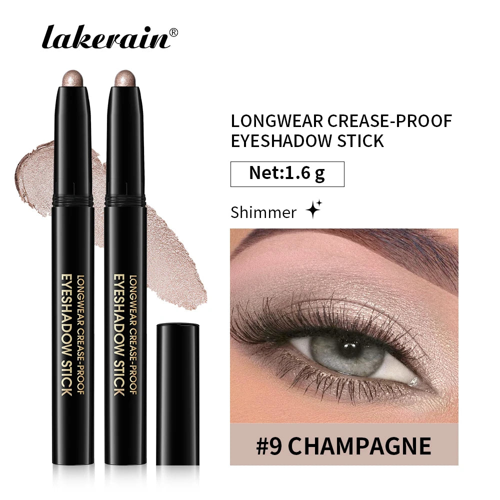 Lakerain Long-Wear Cream Eyeshadow Stick – 8 Shades