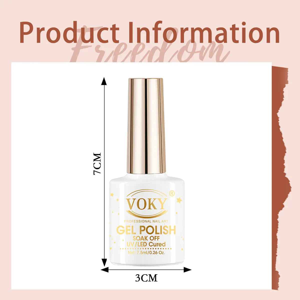 6-Piece Classic Solid Gel Nail Polish Set