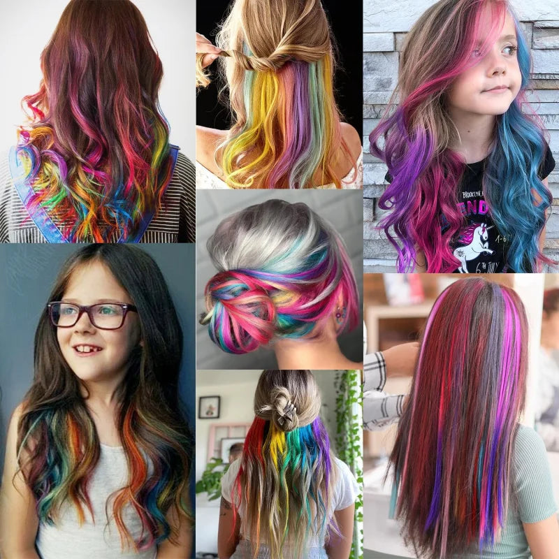 Wigundle 22-Inch Color Highlight Clip-In Hair Extension