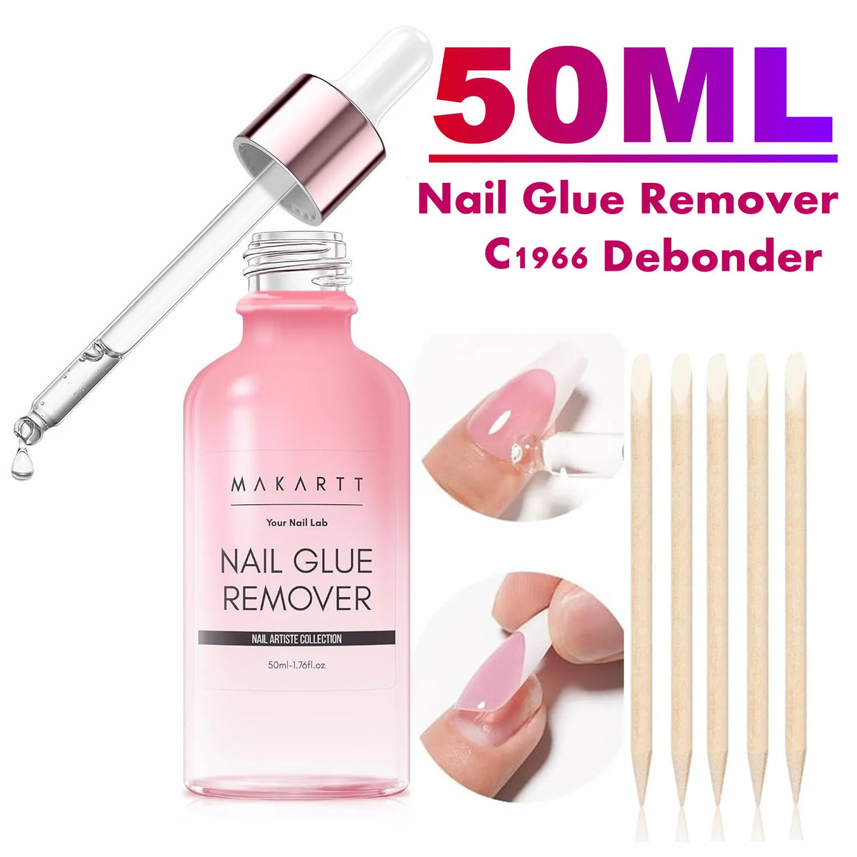 Makartt Nail Glue for Press-On & Acrylic Nails – 2g