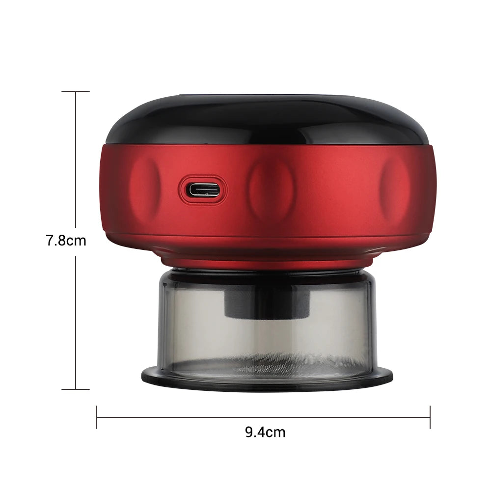 Smart Electric Vacuum Cupping Massager with Heat