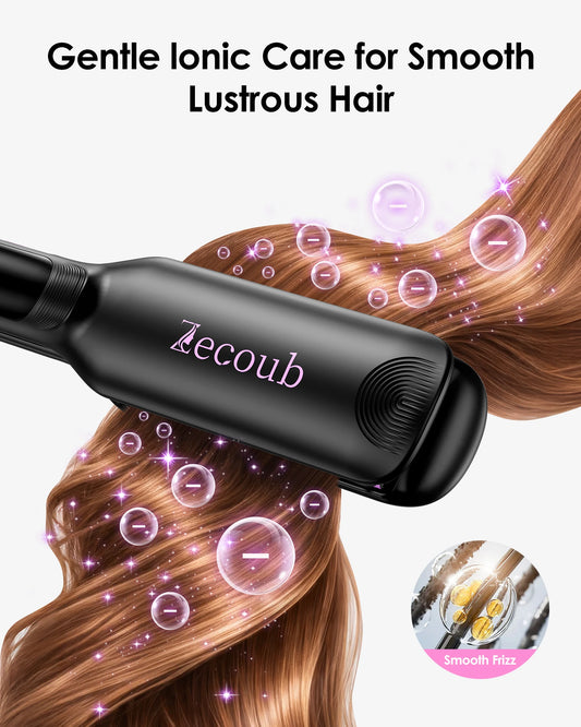 BOPCAL Wide-Plate Ceramic Hair Straightener – Dual Voltage
