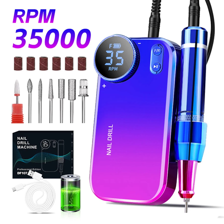 Cosprysmal Professional 35,000 RPM Electric Nail Drill