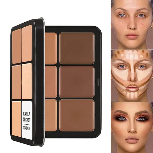 CARLA SECRET 12-Color Cream Concealer Palette