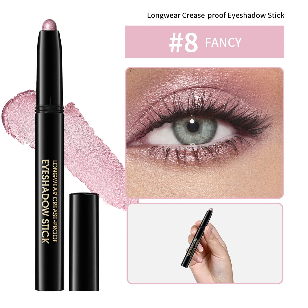 Lakerain Long-Wear Cream Eyeshadow Stick – 8 Shades