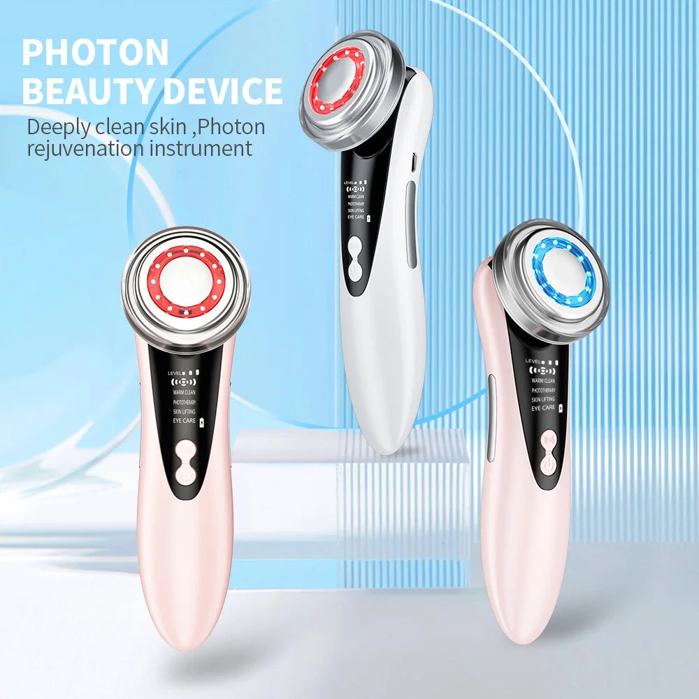 4-in-1 LED Facial Cleansing & Massage Device