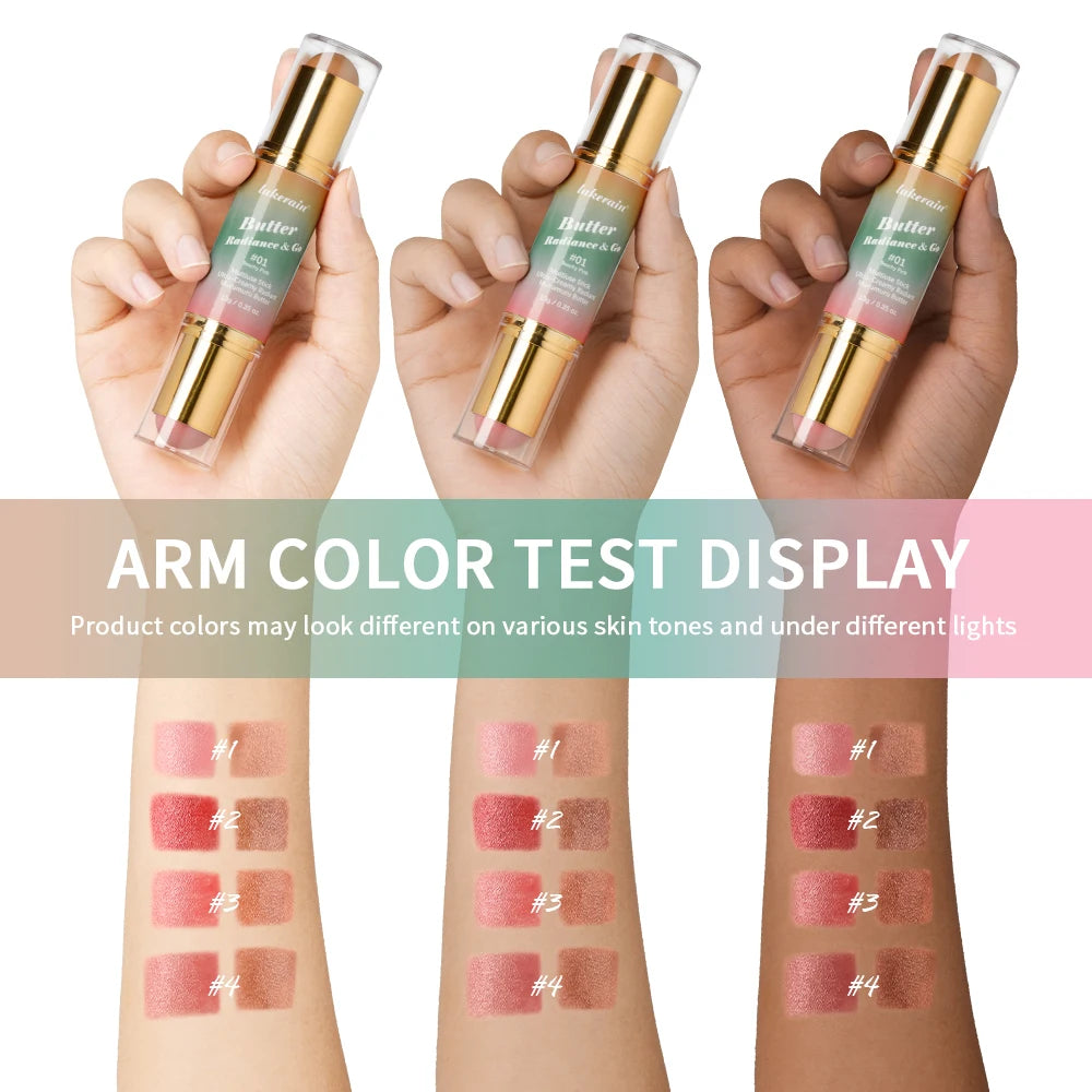 Lakerain Butter Radiance & Go Dual-Ended Multi-Use Makeup Stick