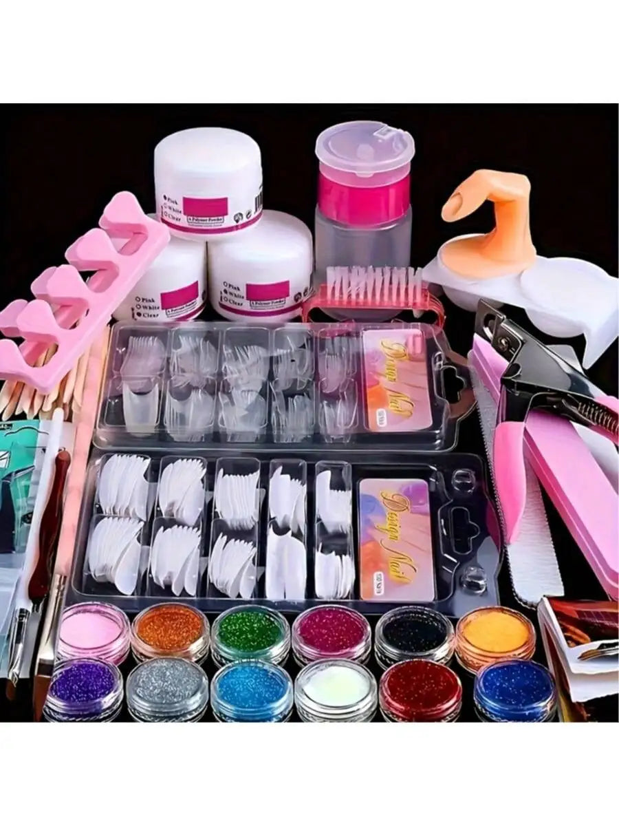 23-in-1 Acrylic Nail Kit for Beginners