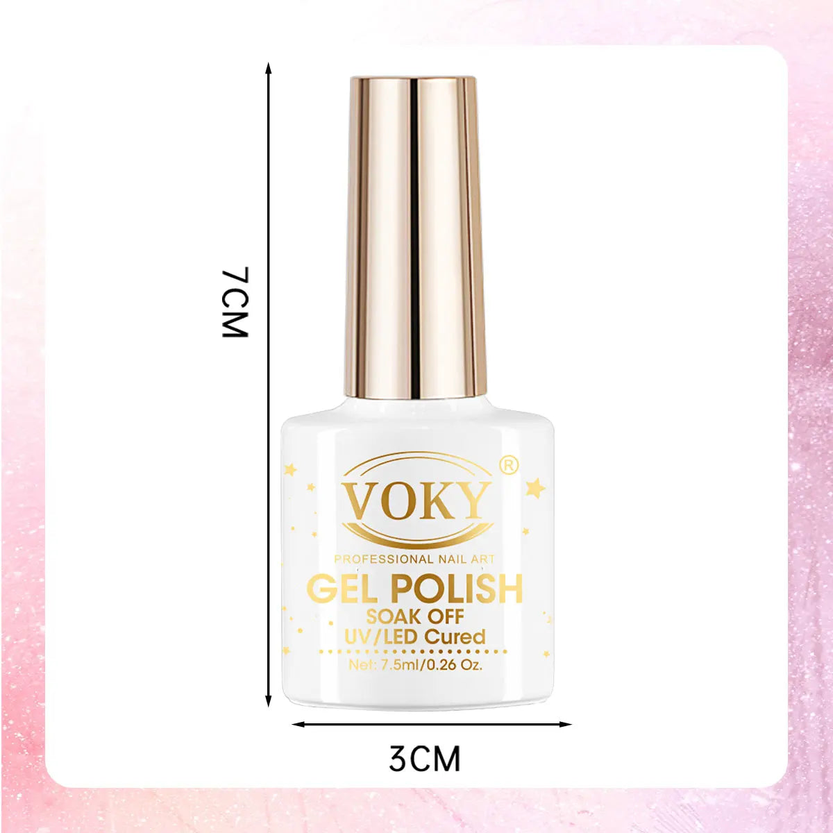 6-Shade Milky Nude & Pastel Gel Nail Polish Collection