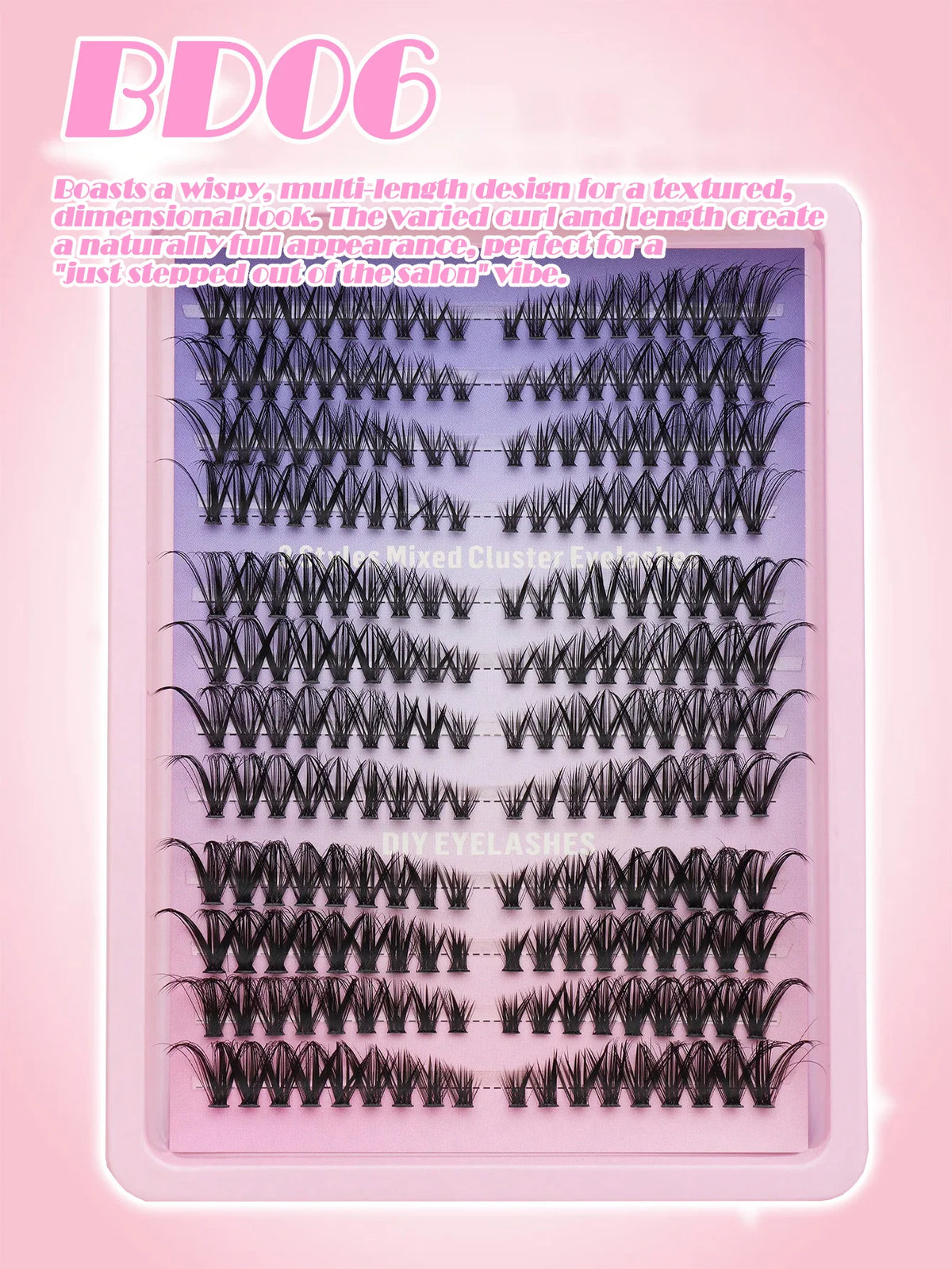 Ayrmilla Wispy Fluffy DIY Cluster Lashes – Mixed Lengths