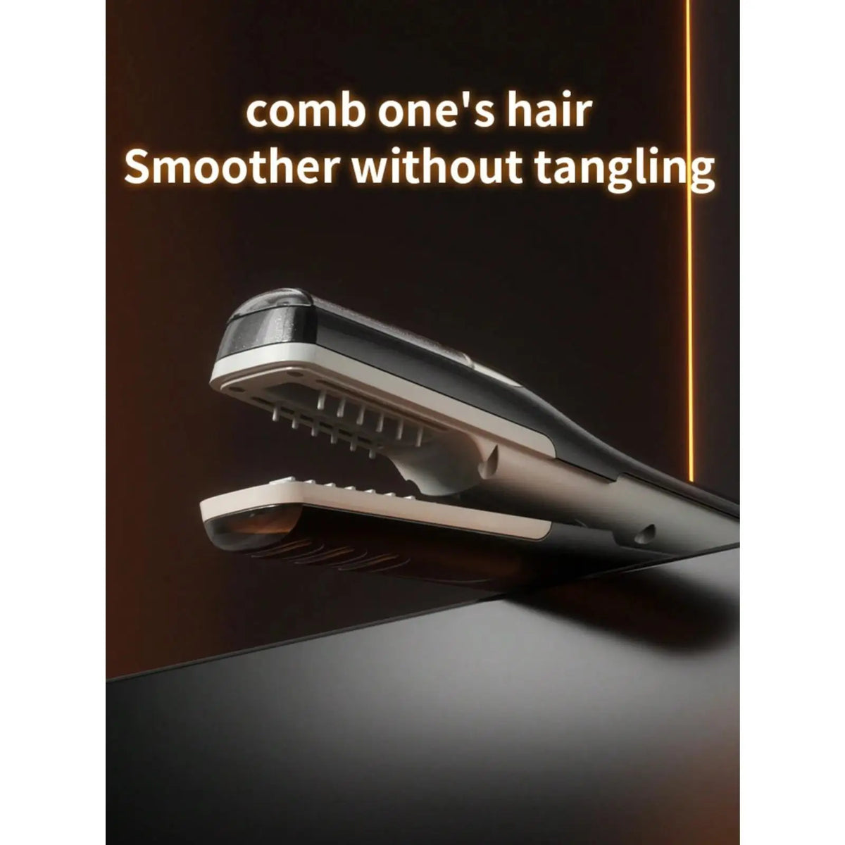 Electric split end hair trimmer with comb design for smooth, tangle-free styling