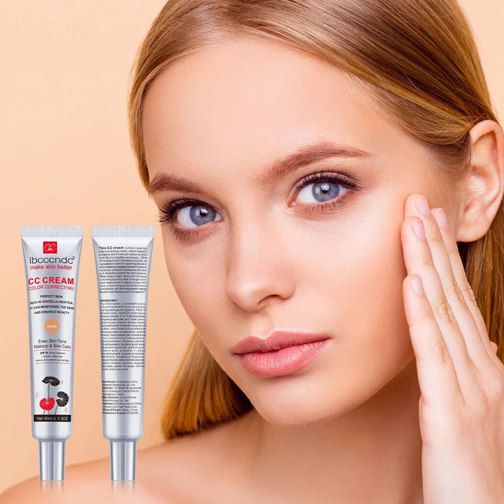 45ml Centella Asiatica color correcting CC cream for natural-looking coverage and an even complexion
 Copy